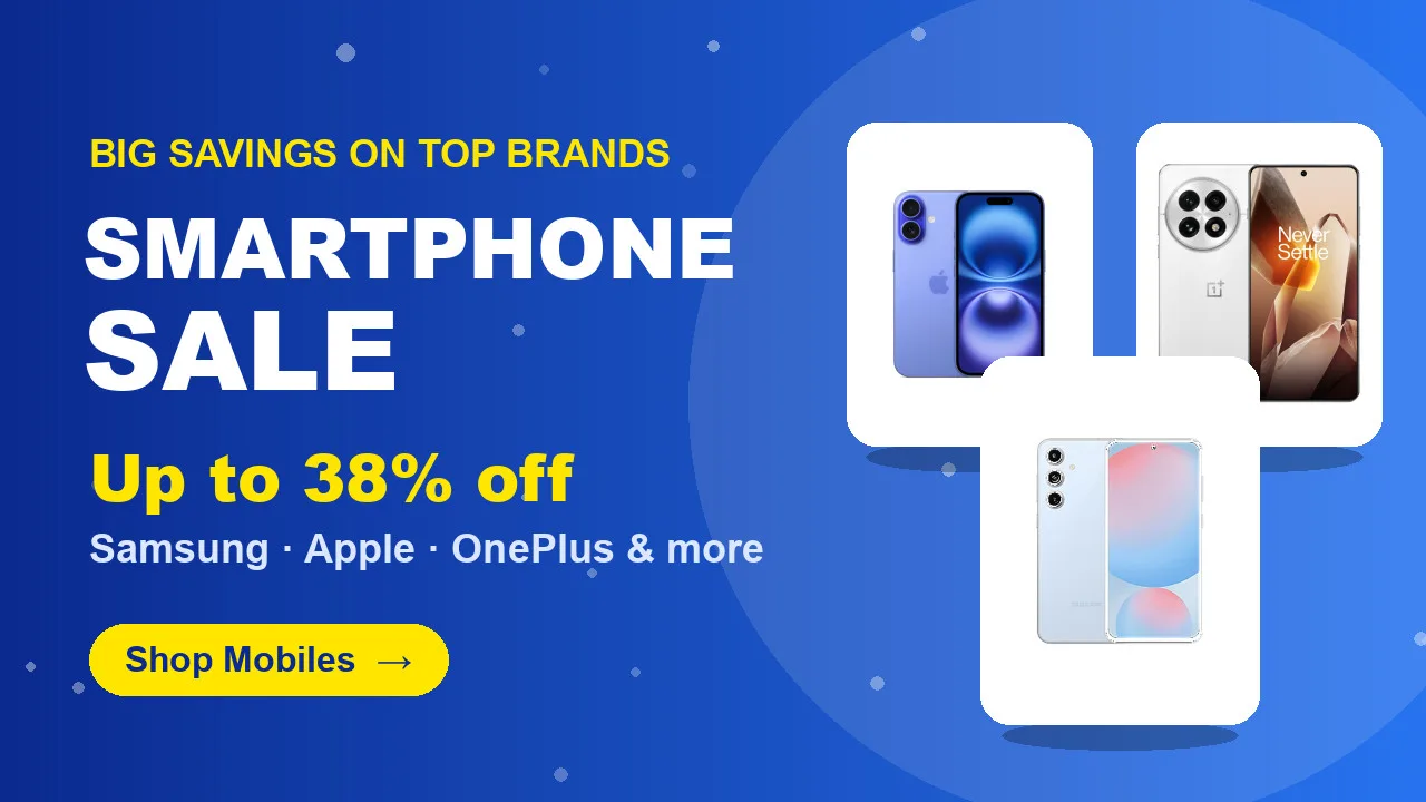 Smartphone Sale — up to 38% off