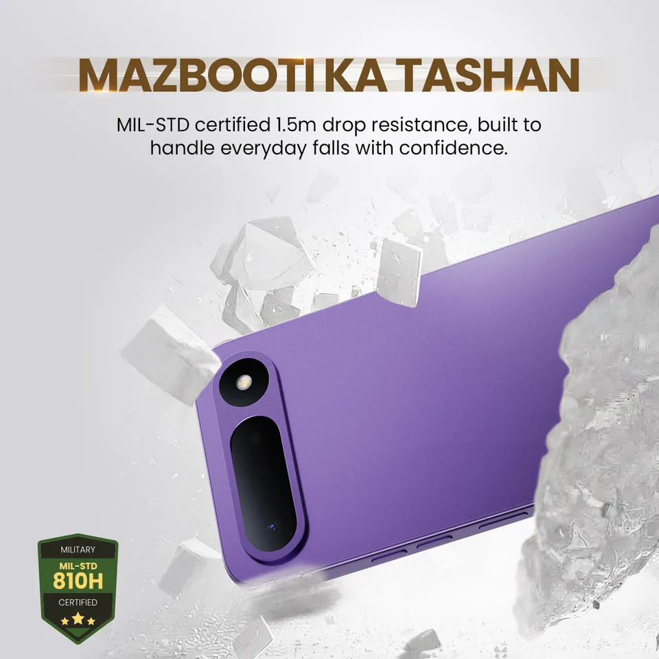 Tecno Spark 50 5G (Fantasy Purple, 128 GB) (4 GB RAM) — image 4