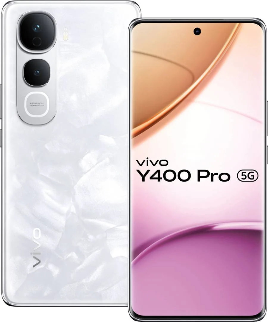 vivo Y400 Pro 5G (Freestyle White, 256 GB)