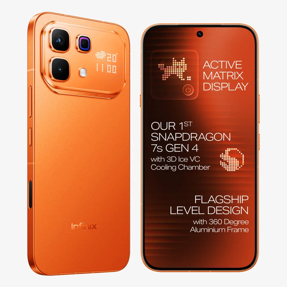 Infinix NOTE 60 Pro (Solar Orange, 128 GB) (8 GB RAM)
